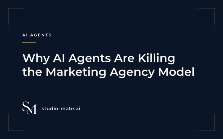 Why AI Agents Are Killing the Marketing Agency Model