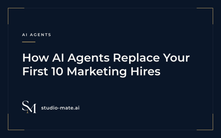How AI Agents Replace Your First 10 Marketing Hires
