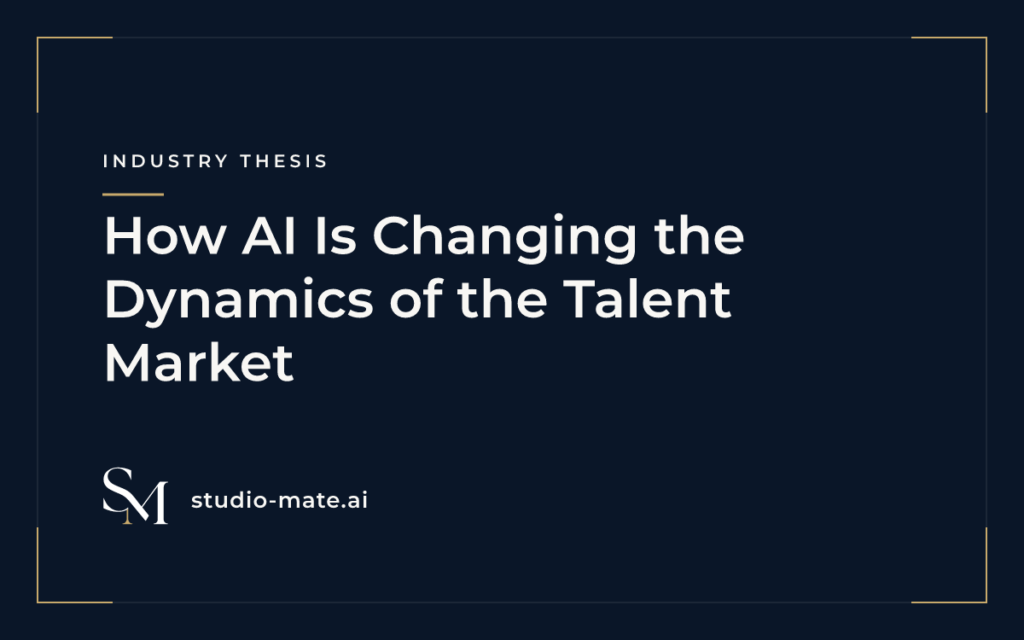 talent market - How AI Is Changing the Dynamics of the Talent Market