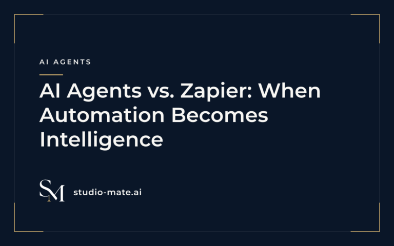 AI Agents vs. Zapier: When Automation Becomes Intelligence