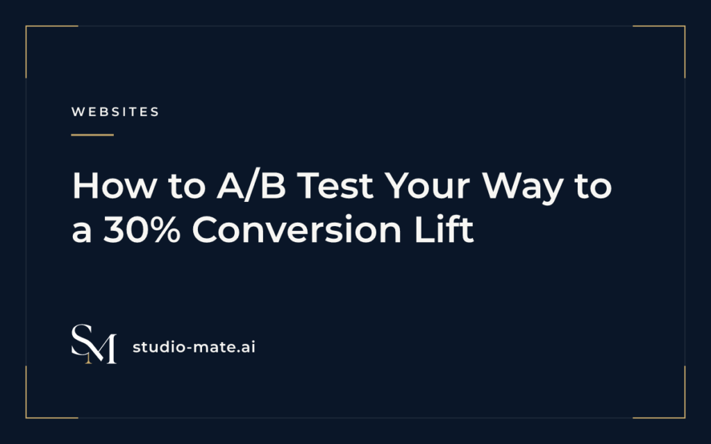 conversion testing - How to A/B Test Your Way to a 30% Conversion Lift