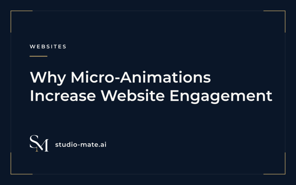 micro animations - Why Micro-Animations Increase Website Engagement