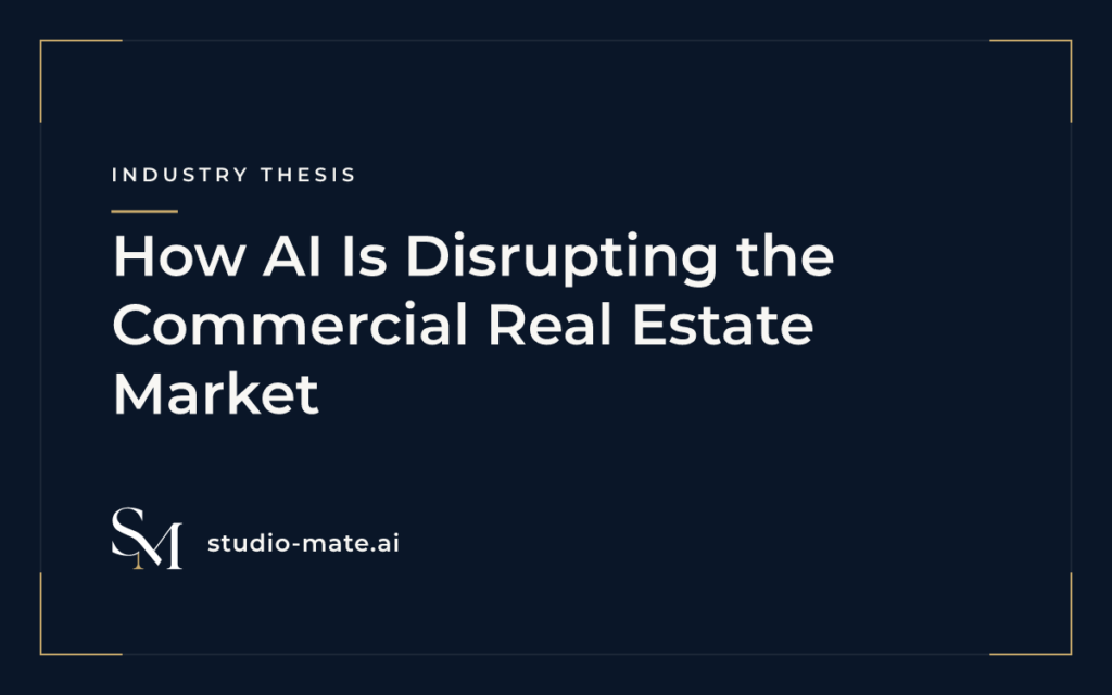 How AI Is Disrupting the Commercial Real Estate Market