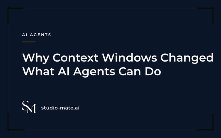 context windows - Why Context Windows Changed What AI Agents Can Do